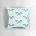 Feeling Whaley Happy Pillow - Eco-Friendly Humpback Whale Pillow for Home Decor