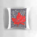 Soft and nature-inspired leaf-shaped decorative pillow