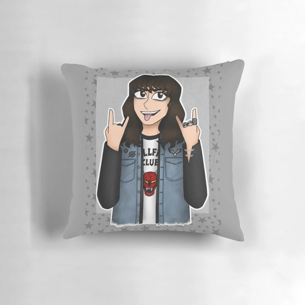 Eddie Munson Pillow - A Cozy Tribute to the Stranger Things Metal Head