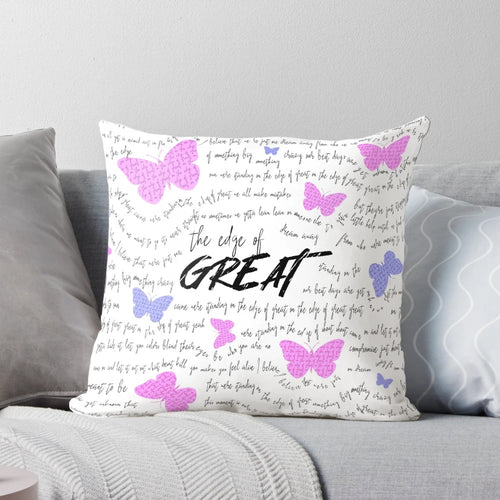 "Edge of Great" Inspired Pillow for Julie and the Phantoms Fans