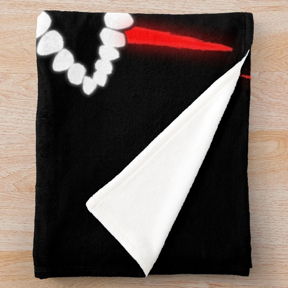 Cozy plush blanket featuring Guilty Gear's iconic character Sol Badguy