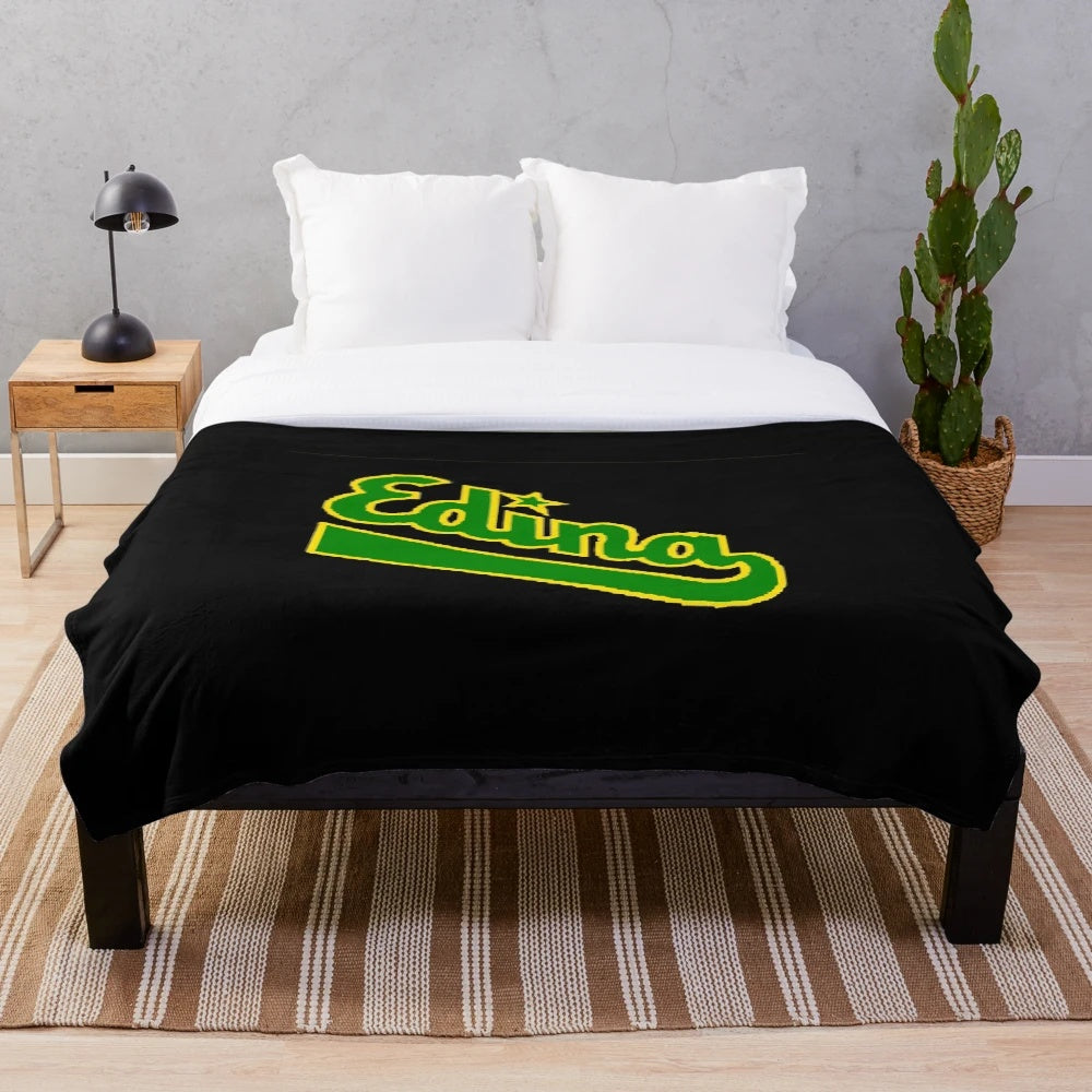 Edina Plush Blanket featuring Minnesota sports team logos