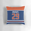 Edmonton Oilers Leon Draisaitl Home Jersey Pillow