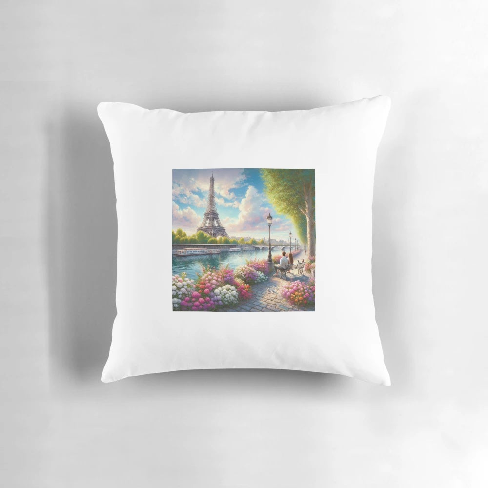 Eiffel Tower Pillow - Vibrant Paris Décor for Spring