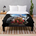 Eighty Six(86) inspired plush blanket featuring anime characters