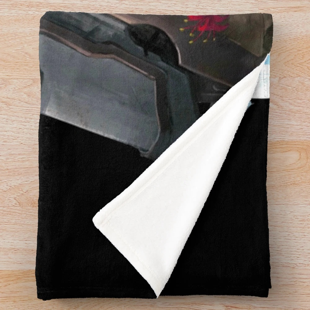 Eighty Six(86) inspired plush blanket featuring anime characters