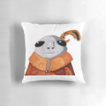 Soft, plush Elden Ring themed pillow featuring the iconic Albinauric character