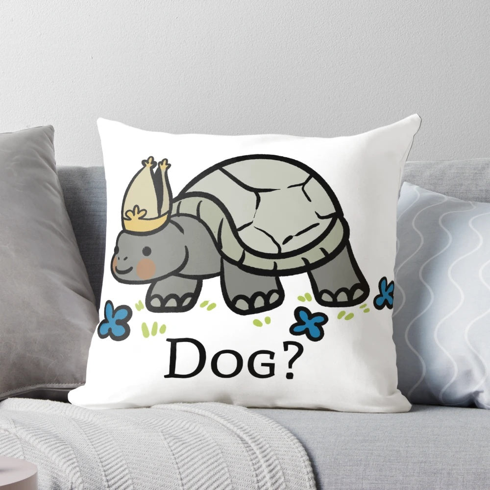 Soft and plush Elden Ring Pope Turtle pillow, featuring the iconic Miriel character from the game.