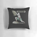 Elden Ring Praise the Dog Decorative Pillow with Cute Dog and Fantasy Design