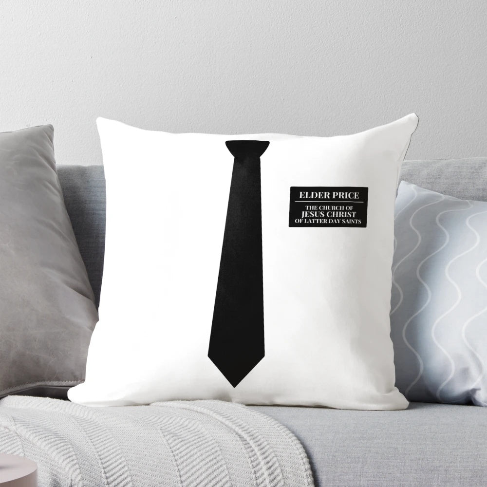 Elder Price Broadway Musical Pillow featuring the iconic character from the hit musical The Book of Mormon