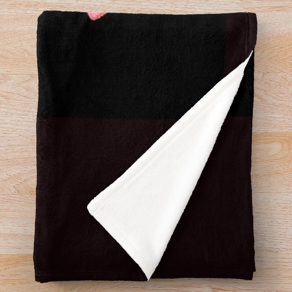 Ballerina dance plush blanket with delicate ballerina design