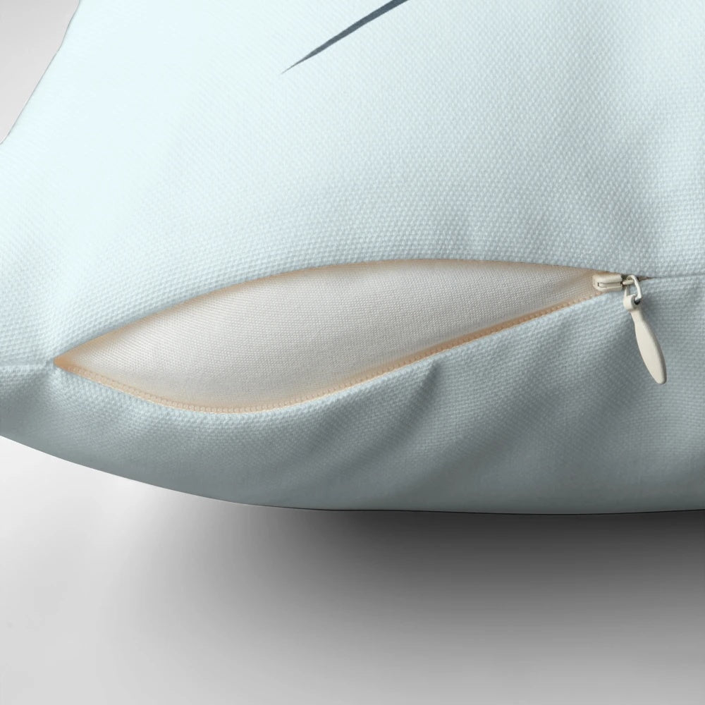 Beautifully Illustrated Barn Swallow Pillow for Stylish Home Accents