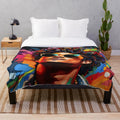 Bruno Mars inspired plush blanket