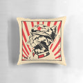 Soft, plush decorative pillow featuring the iconic Chairman Meow design, perfect for cat lovers.