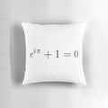 Decorative Pillow featuring Euler's Identity, a Renowned Mathematical Equation