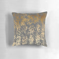 Glamorous gold-patterned pillow with a modern and sophisticated design