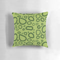 Decorative king-sized pillow featuring a unique pattern inspired by the Seven Deadly Sins