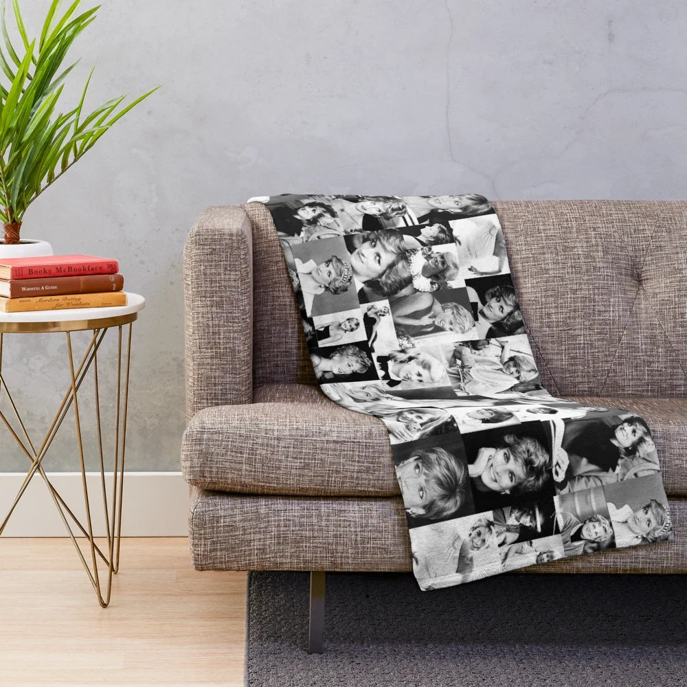 Lady Diana Inspired Plush Blanket