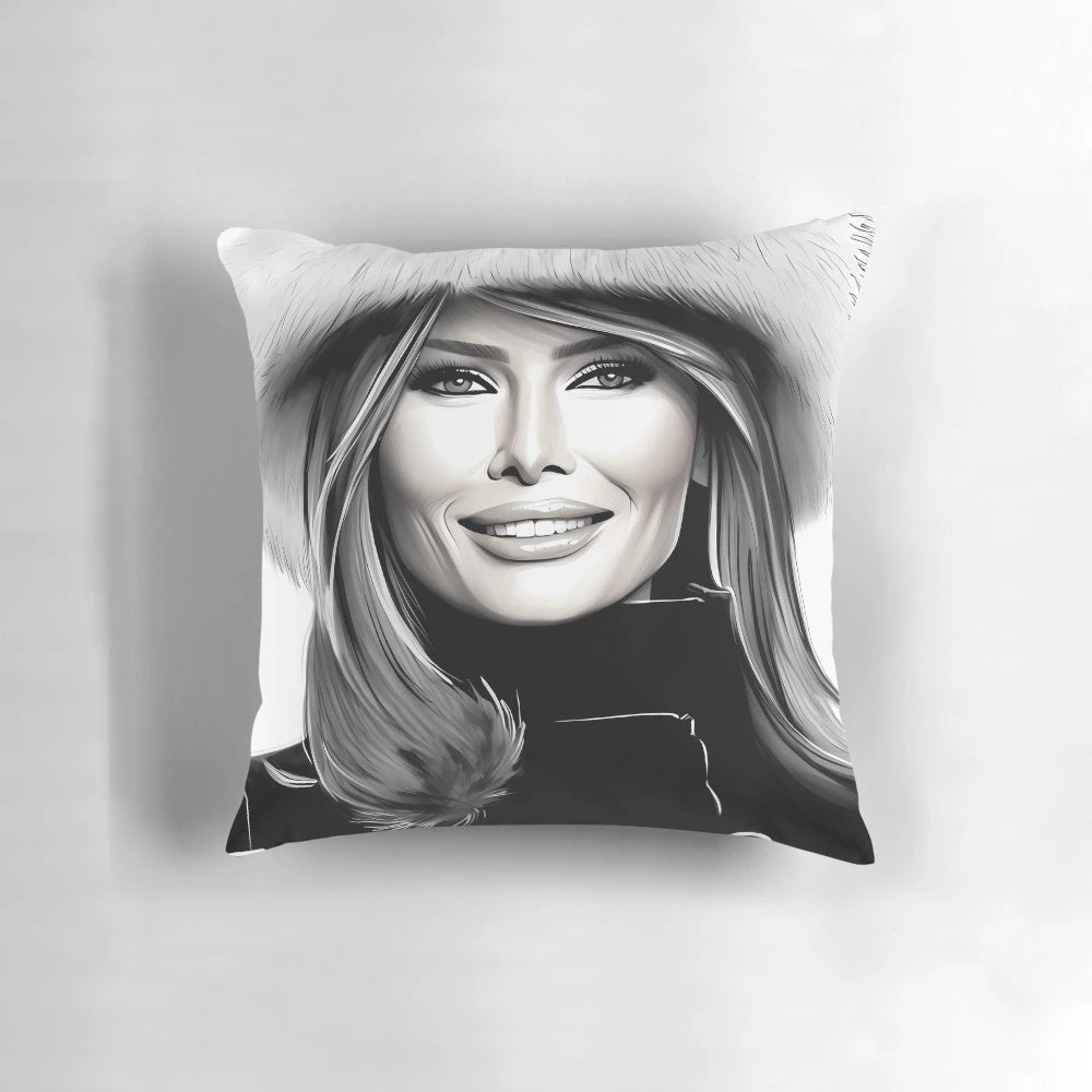 Melania Trump, the stylish and poised First Lady of the United States