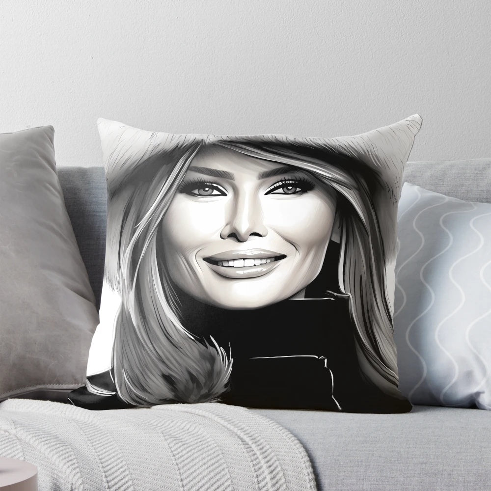 Melania Trump, the stylish and poised First Lady of the United States