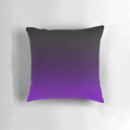 Ombre purple gradient pillow in a simple, elegant design