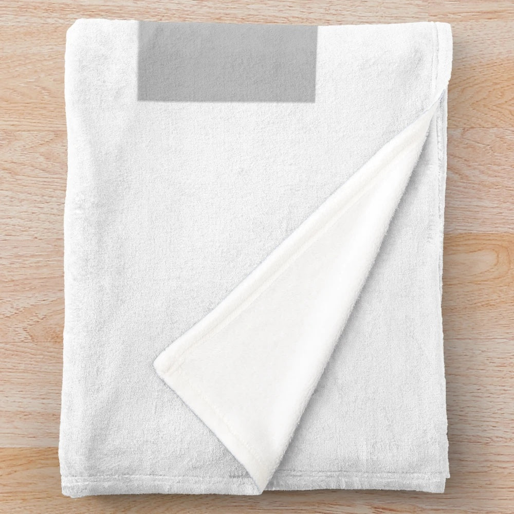 Plush blanket featuring a silhouette design inspired by the classic film The Thin Man