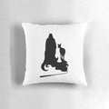 A beautifully designed pillow featuring the iconic Severus Snape character from the Harry Potter movies.