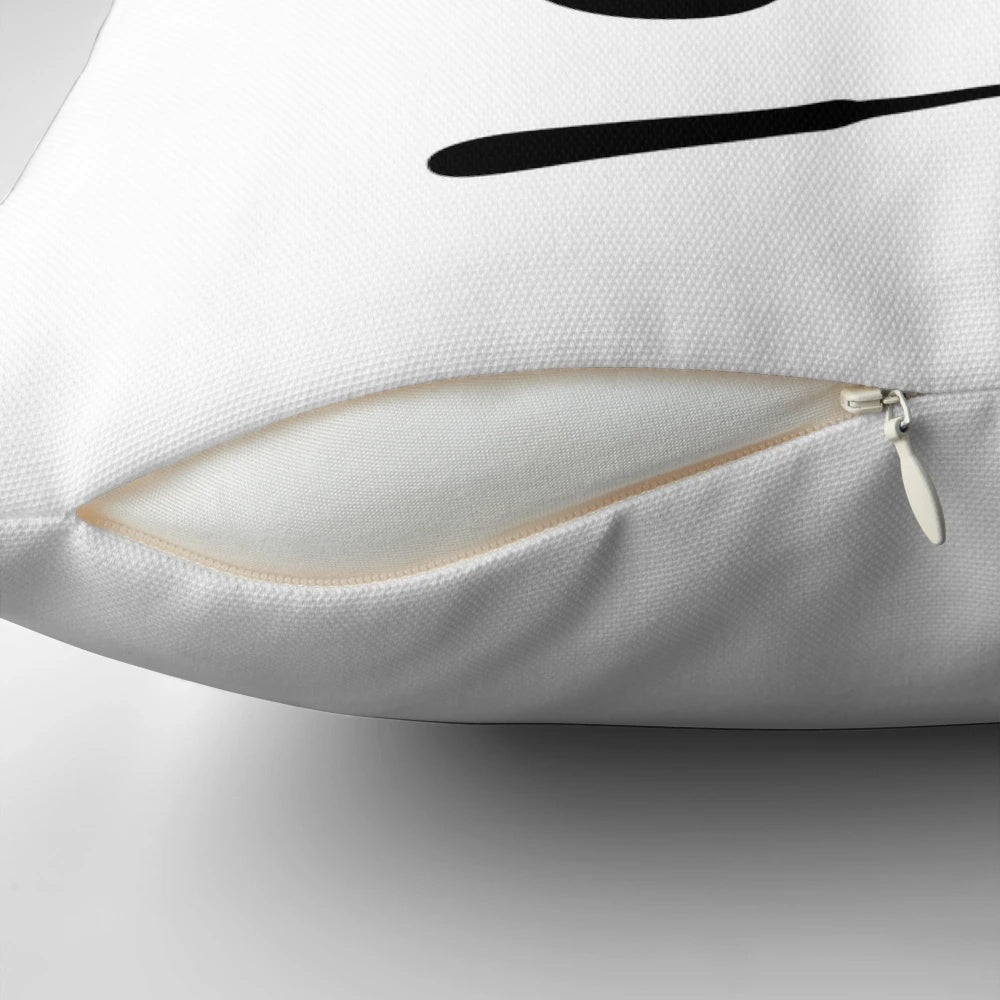 A beautifully designed pillow featuring the iconic Severus Snape character from the Harry Potter movies.