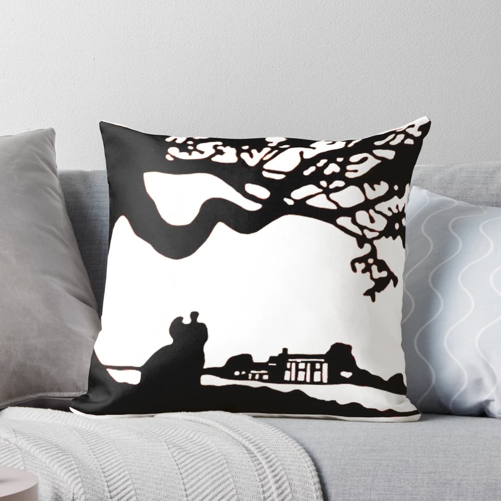 Soft, plush pillow with Tara-inspired design, capturing the essence of the classic American novel "Gone with the Wind".
