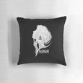 Elegant watercolor silhouette design printed on a soft, plush pillow for a luxurious touch of fashion in your home.