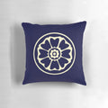 Pillow featuring the white lotus symbol from Avatar: The Last Airbender