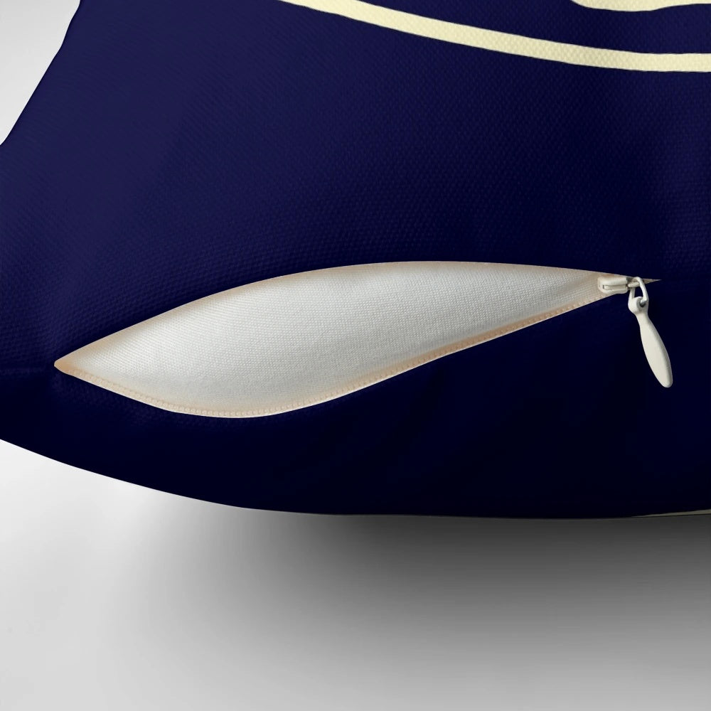 Pillow featuring the white lotus symbol from Avatar: The Last Airbender