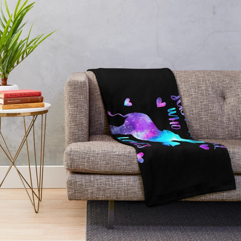 Elephant plush blanket with cute design
