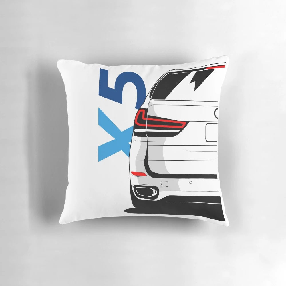 Soft, supportive X5 Pillow for BMW enthusiasts