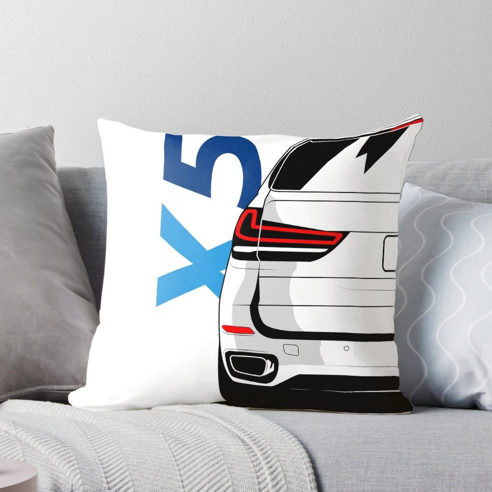 Soft, supportive X5 Pillow for BMW enthusiasts