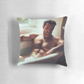 Plush pillow featuring the charming and charismatic image of actor Henry Cavill