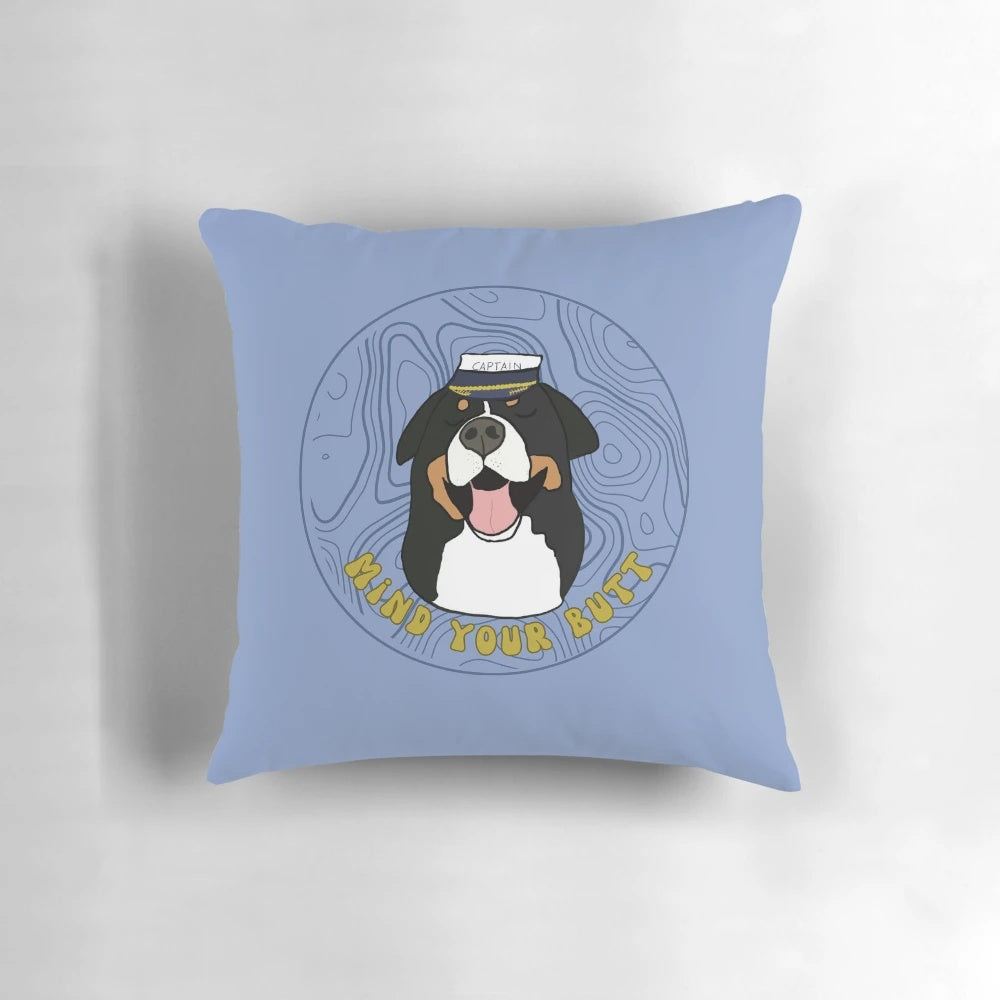 A cozy pillow designed to support and cushion your buttocks for maximum relaxation.