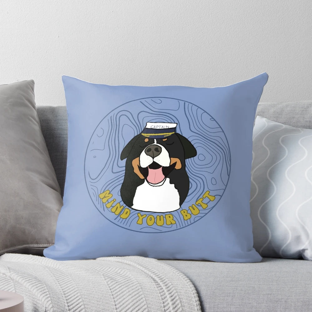 A cozy pillow designed to support and cushion your buttocks for maximum relaxation.