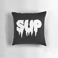 Supreme-inspired streetwear pillow for the ultimate hypebeast