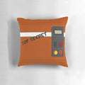 TF2 Intelligence RED Team Pillow, featuring the iconic red spy emblem