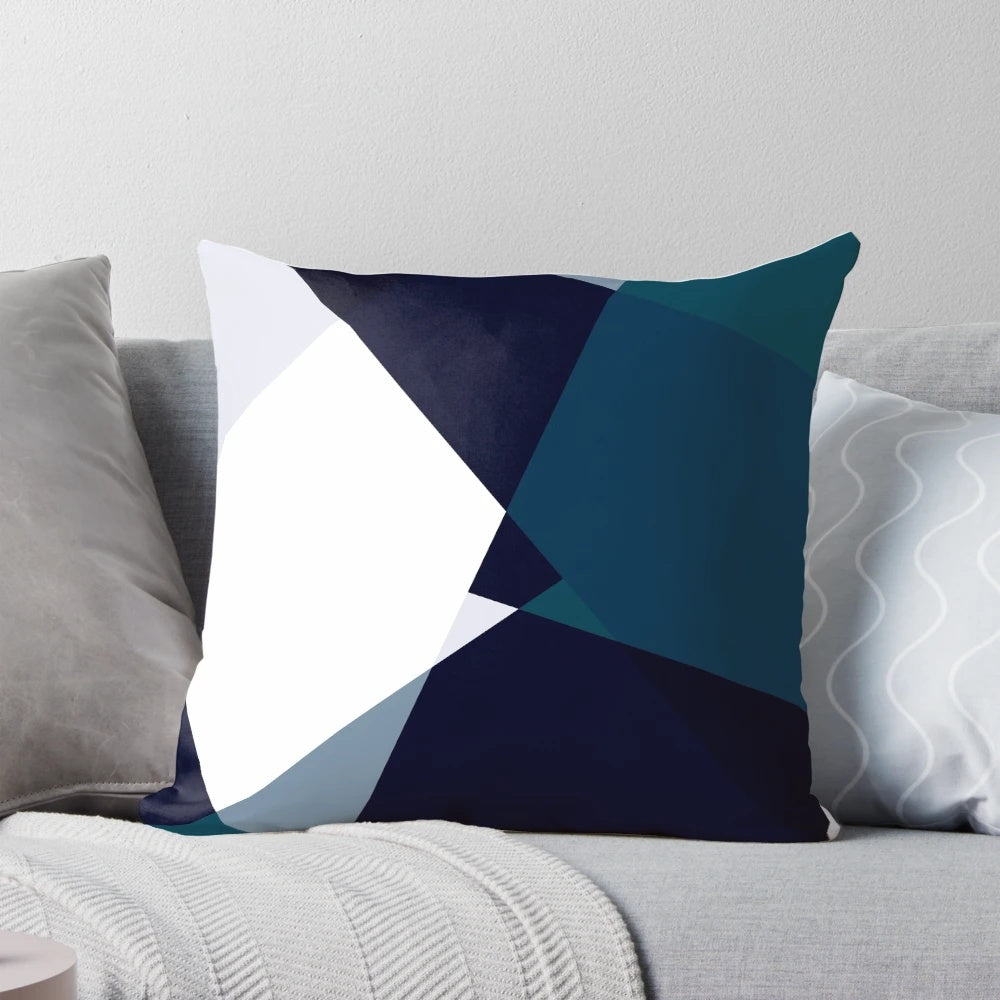 Stylish "My Rules" decorative pillow for a cozy, personalized bedroom
