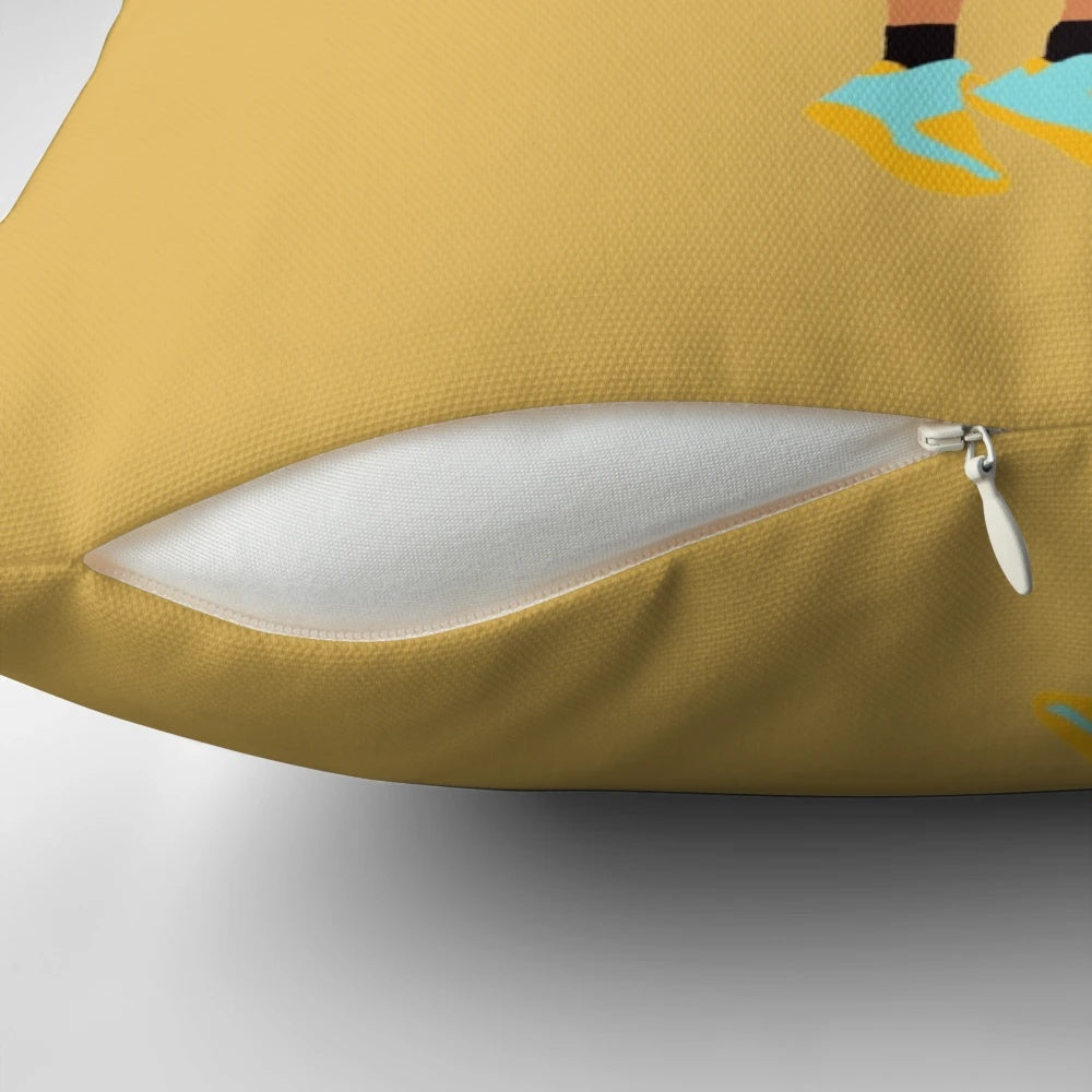 A plush, high-quality pillow featuring an image of NBA superstar Stephen Curry's iconic jumpshot.