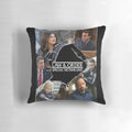 Law & Order: SVU Inspired Decorative Throw Pillow with Characters Olivia Benson, Rafael Barba, and More