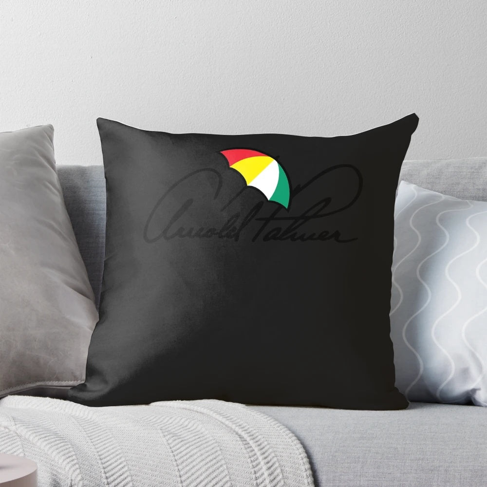 Plush and supportive Arnold Palmer golf-themed pillow