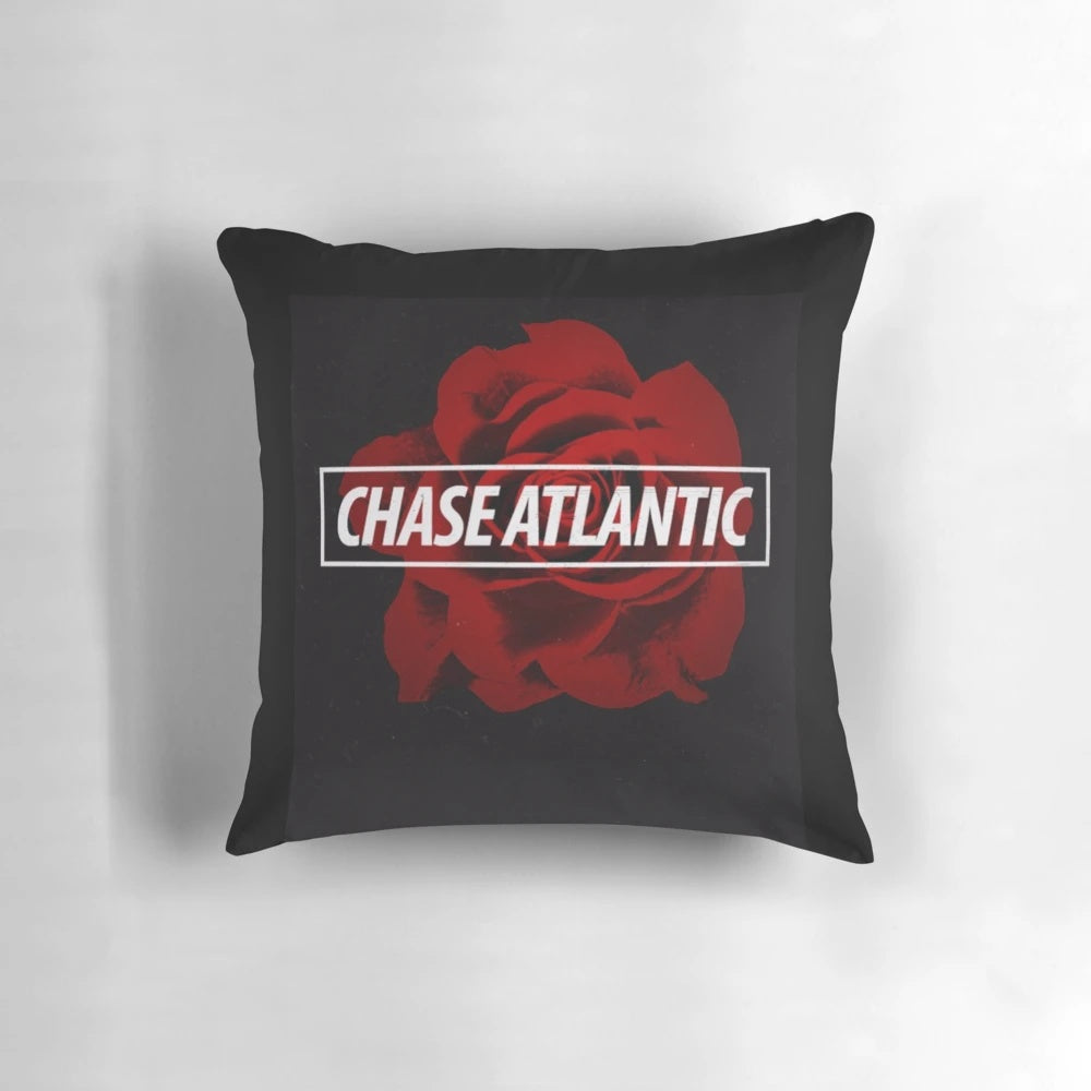 Chase Atlantic Pillow, a soft and comfortable sleep accessory featuring the iconic Chase Atlantic logo.