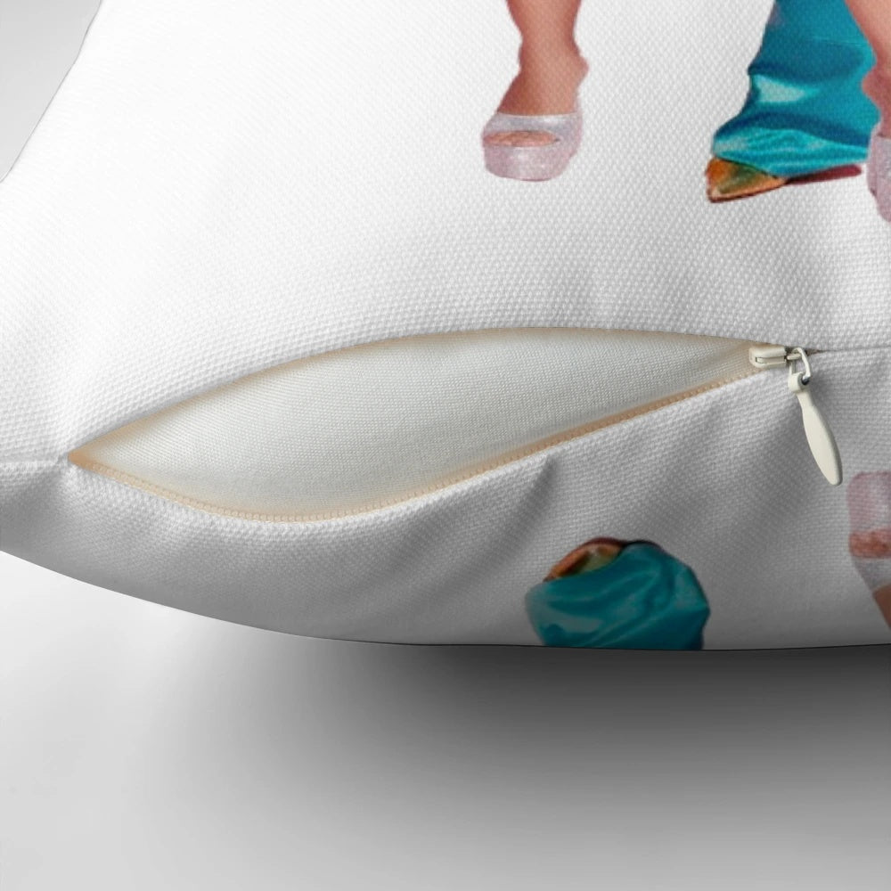 Emilia Mernes Pillow featuring the artist's signature style