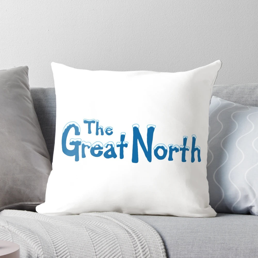 A plush, Scandinavian-inspired pillow from The Great North collection