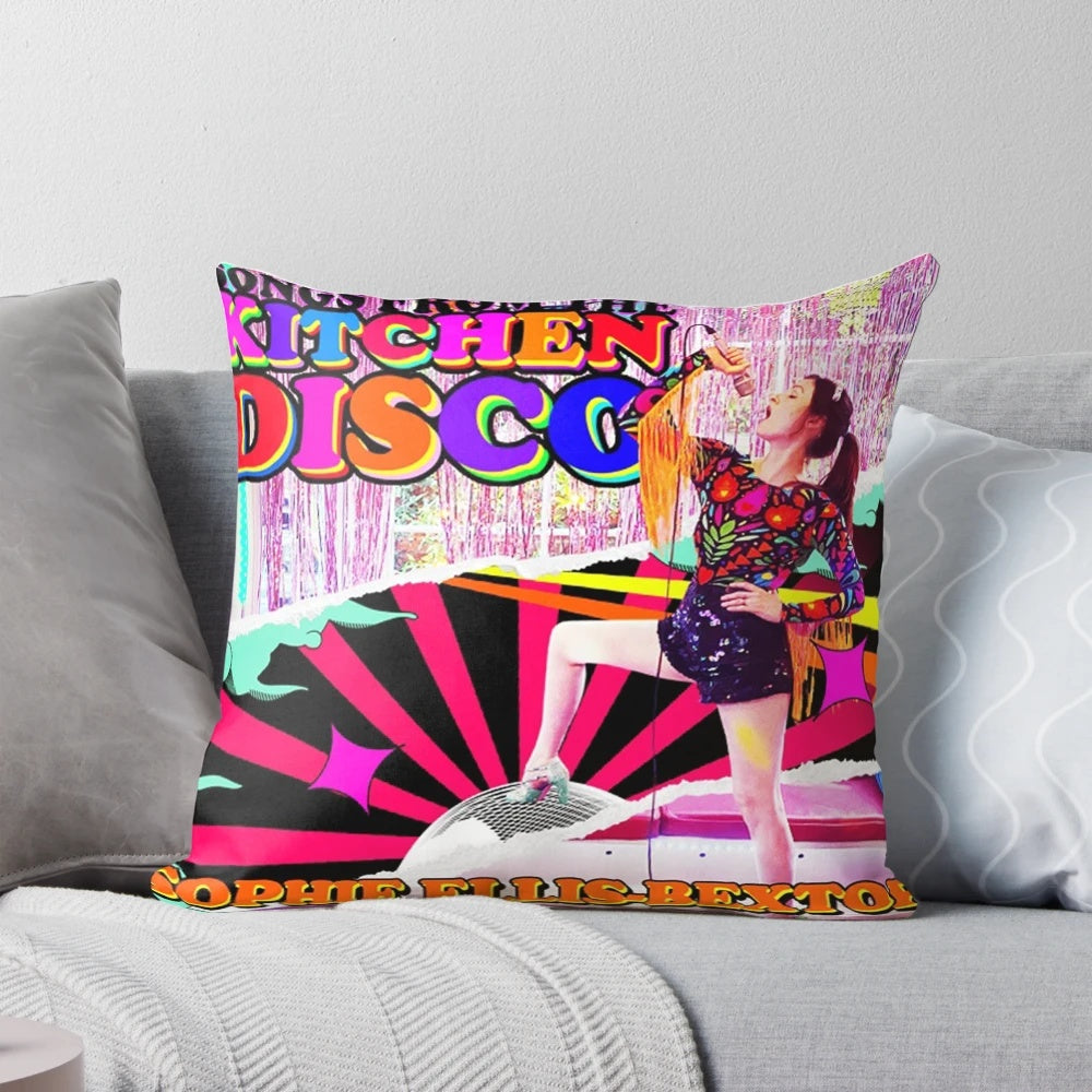 "Stylish Sophie Ellis-Bextor Pillow for Music Fans and Home Decor Enthusiasts"