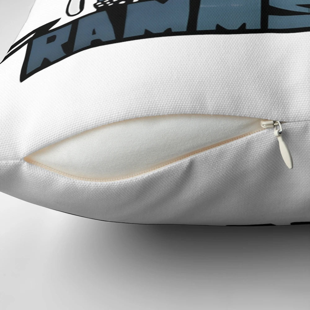 Pillow featuring the iconic Rammstein metal band