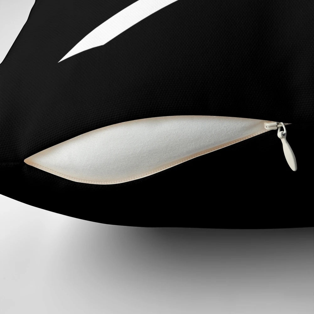 Stylish X Twitter Pillow with Elon Musk and Social Media Design